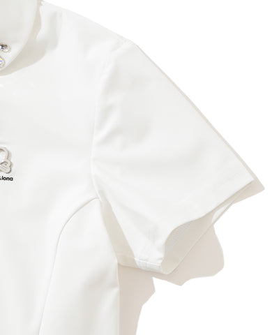 W GN STONE COLLAR POINT SS POLO LR3IX03F