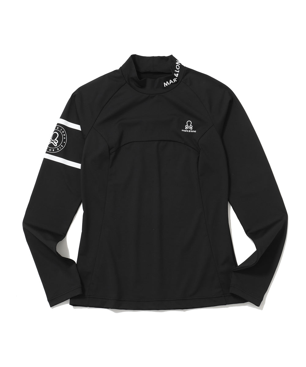 W GN ARM LOGO MOCK-NECK LS T-SHIRTS LR3IU01F