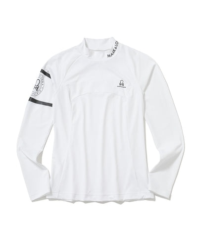 W GN ARM LOGO MOCK-NECK LS T-SHIRTS LR3IU01F