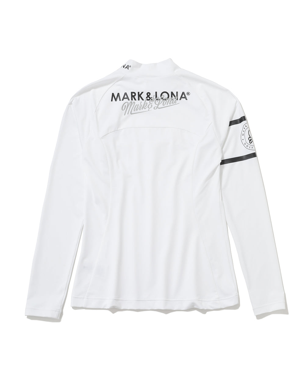 W GN ARM LOGO MOCK-NECK LS T-SHIRTS LR3IU01F