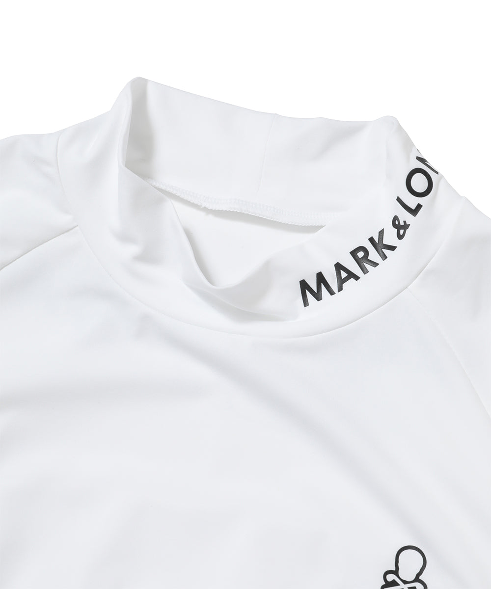 W GN ARM LOGO MOCK-NECK LS T-SHIRTS LR3IU01F