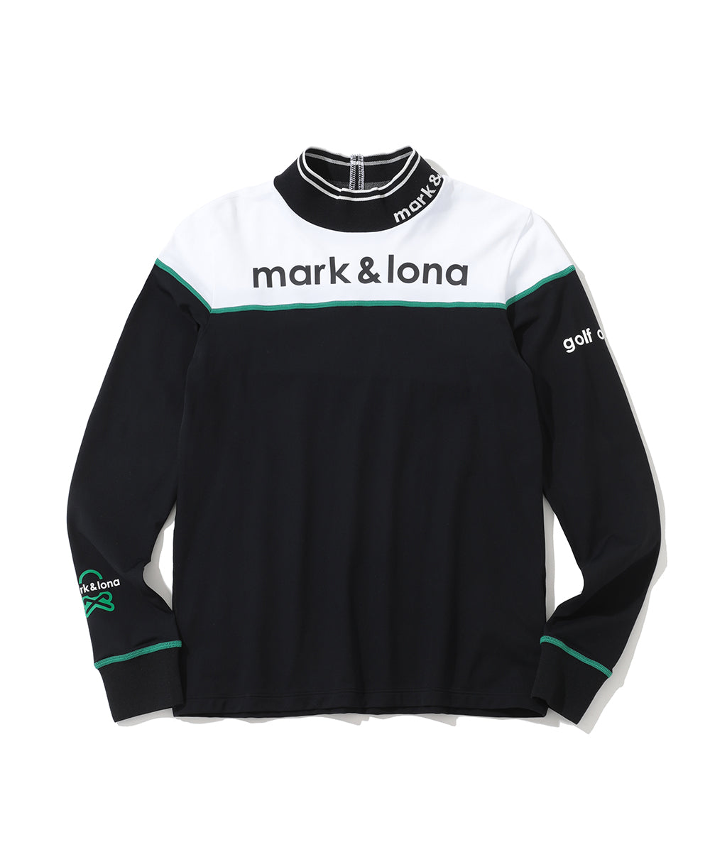 W GN FRONT LOGO MOCK-NECK LS T-SHIRTS LR3IU03F
