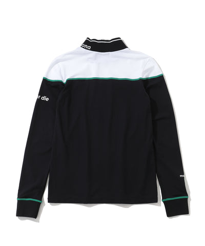 W GN FRONT LOGO MOCK-NECK LS T-SHIRTS LR3IU03F