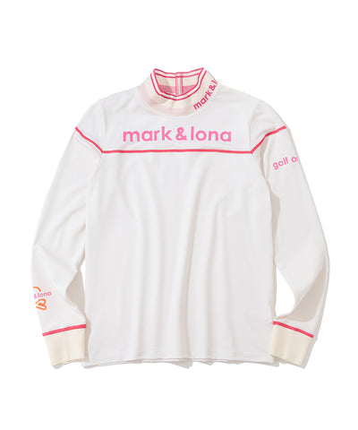 W GN FRONT LOGO MOCK-NECK LS T-SHIRTS LR3IU03F