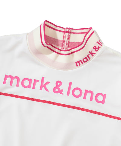 W GN FRONT LOGO MOCK-NECK LS T-SHIRTS LR3IU03F