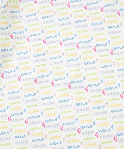 W GN BLOCK PATTERN MOCK-NECK LS T-SHIRTS LR4IU04F